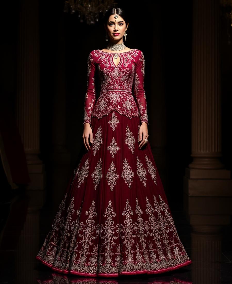 Anarkali Gown